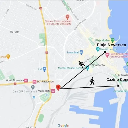 Apartamento Port View Studio-constanta *